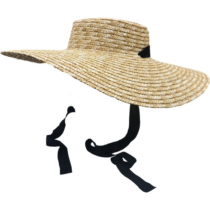 Women's Wider Brim Straw Floppy Hat