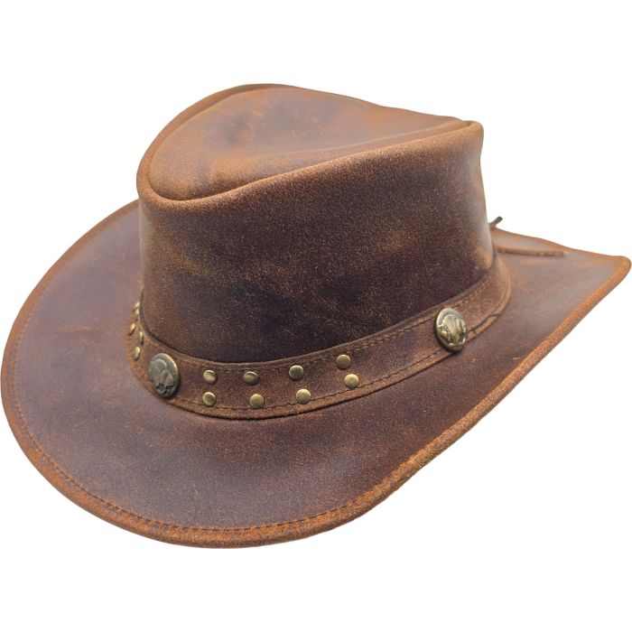Genuine Leather Cow boy Hat