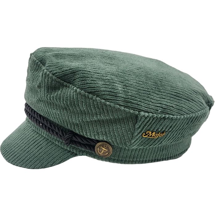 Corduroy Casual Captain Hat