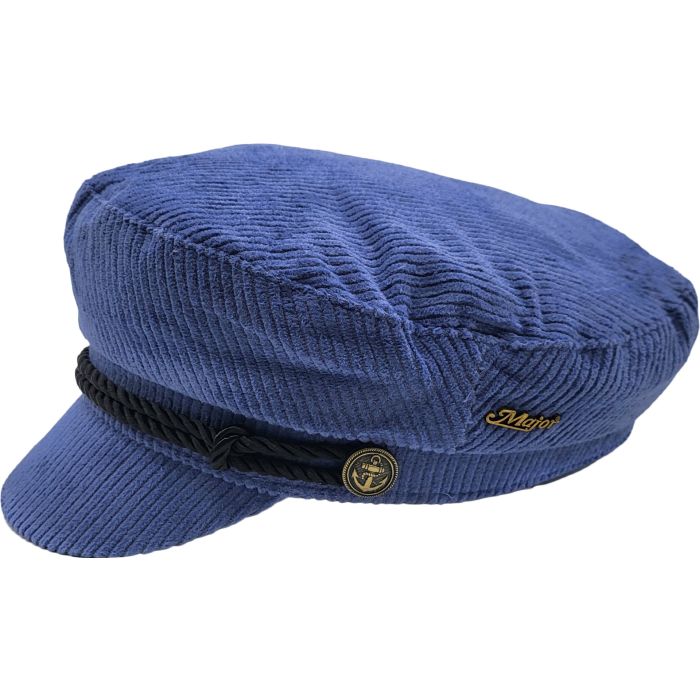 Corduroy Casual Captain Hat