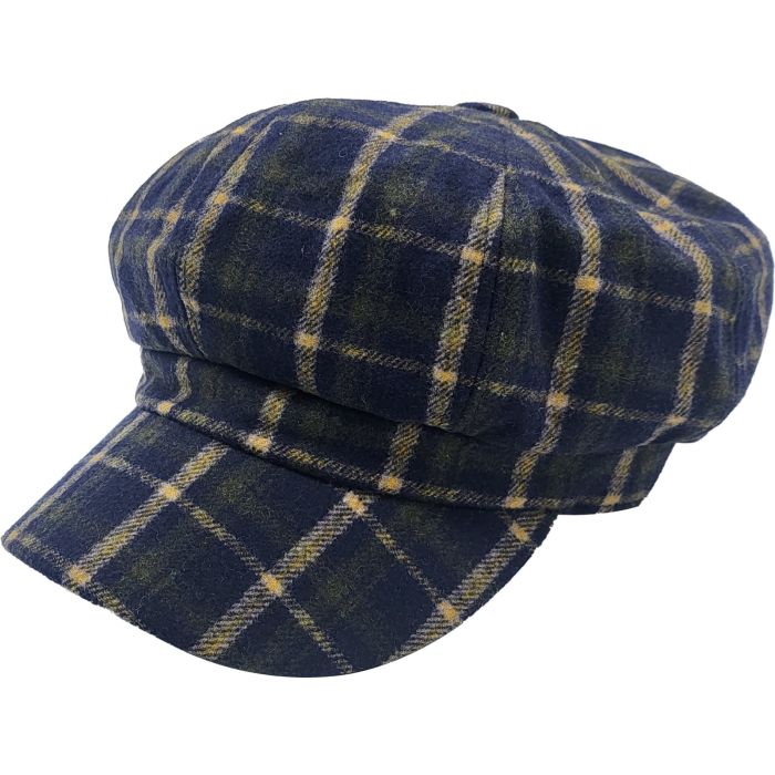 Classic Checked Women's Cap