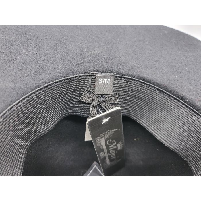 Wool Felt Boater Hat