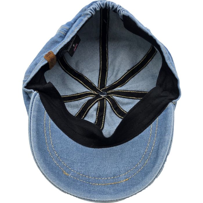Denim Summer Newsboy Cap