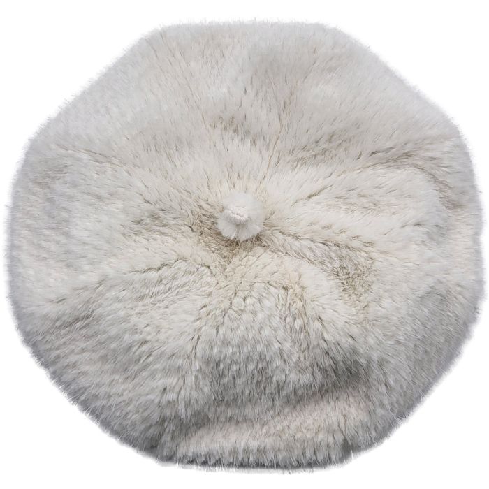 Womens Faux Fur Beret