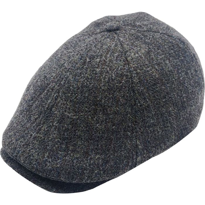 100% Wool 6-Panel Flat Cap