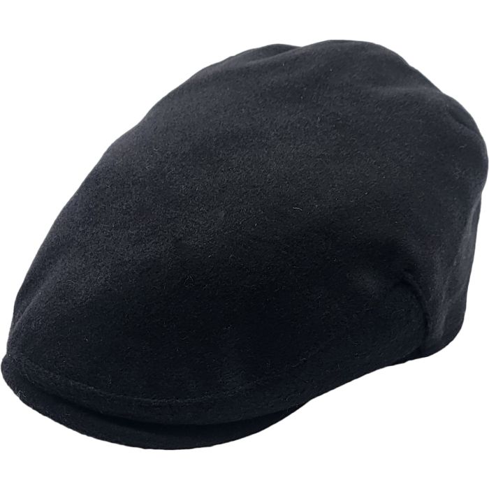 Cashmere-Blend Wool Flat Cap