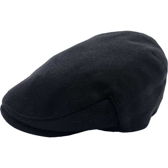 Cashmere-Blend Wool Flat Cap