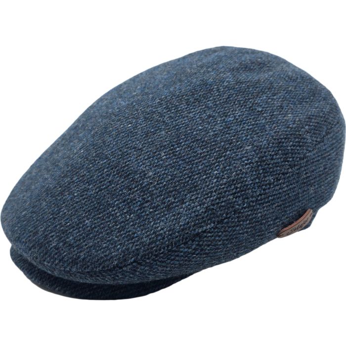 Plain Color Flat Cap with Ear Flaps