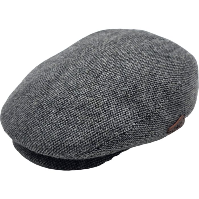 Plain Color Flat Cap with Ear Flaps