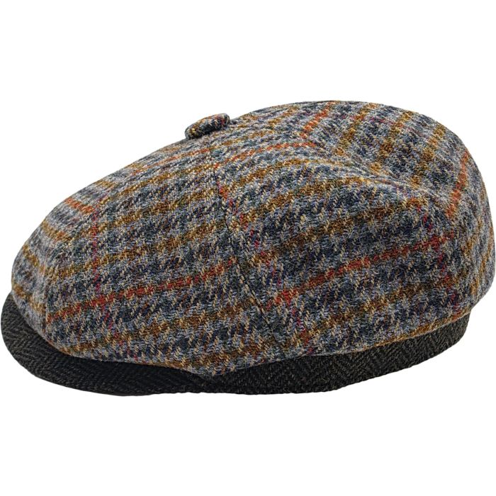 Classic Houndstooth Newsboy Cap
