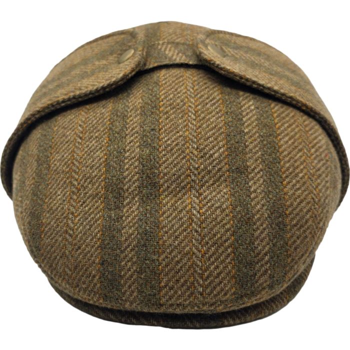 Wool Blend Convertible Flat Cap