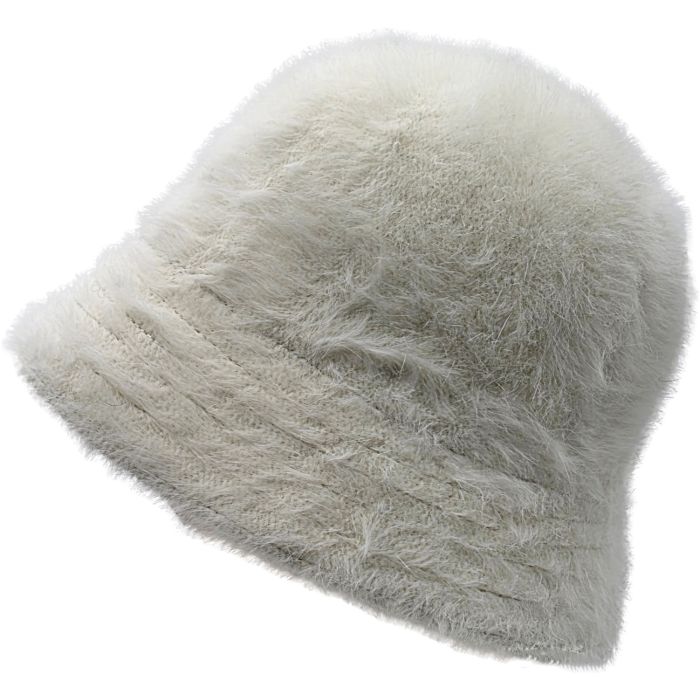 Luxurious Faux Fur Winter Bucket Hat