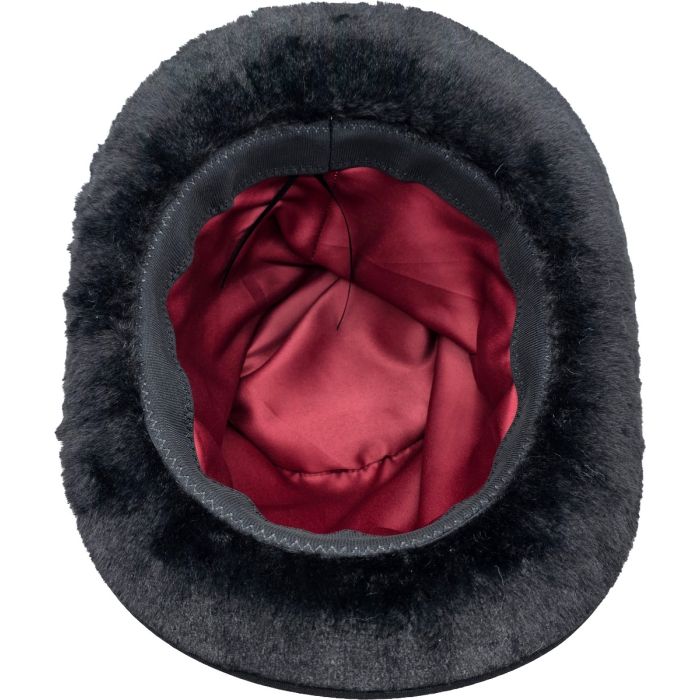 Fancy Faux Fur Topper Hat