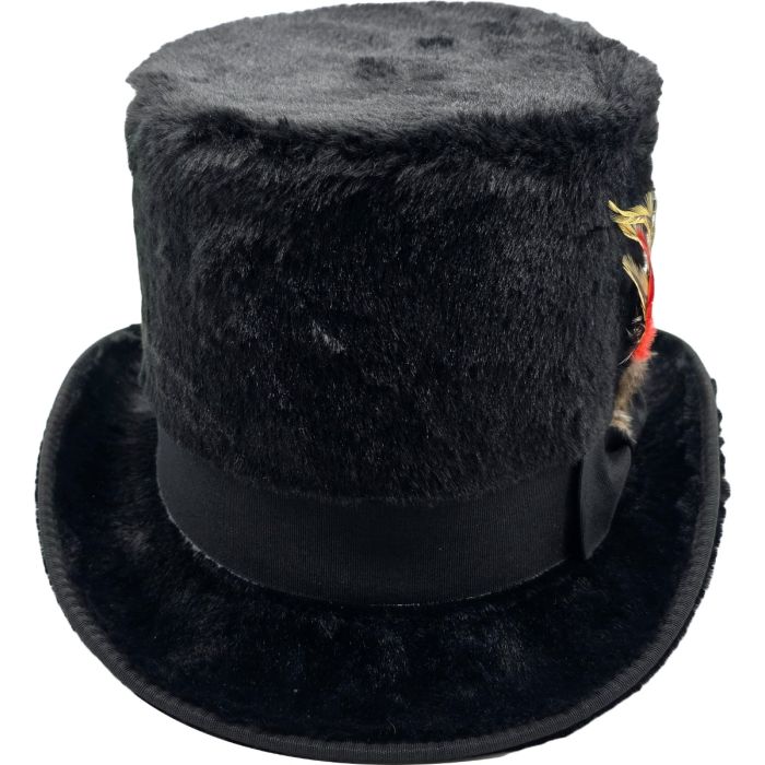 Fancy Faux Fur Topper Hat