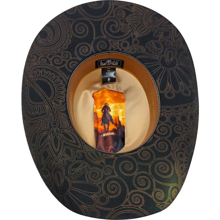 Classic Wool Felt Stiff Cowboy Hat