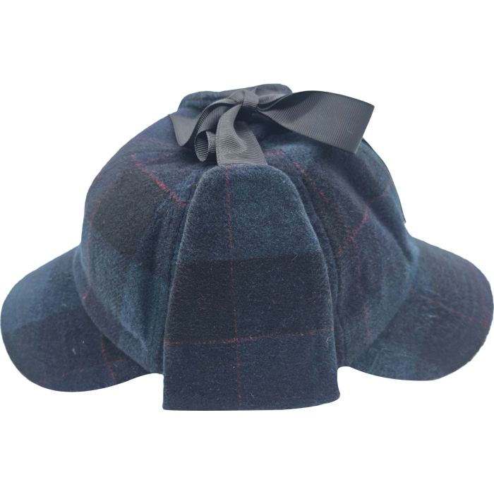 Check Pattern Sherlock Holmes Deerstalker Hat