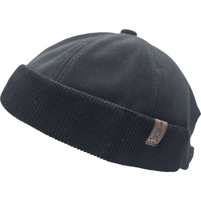 Docker Hat Brimless Rolled Cap