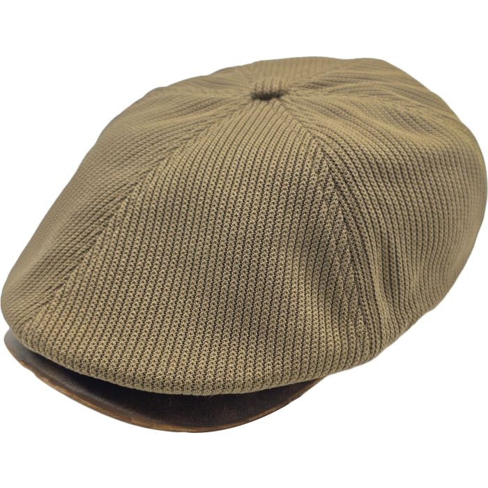 Mens 6-Panel Newsboy Cap