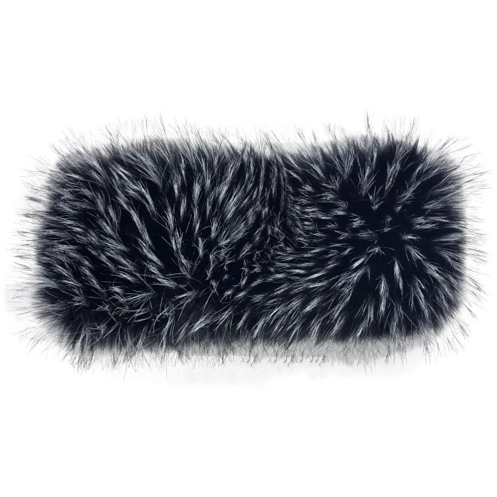 Soft Faux Fur Two-Tone Headband