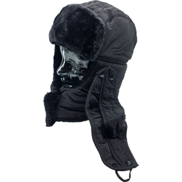Full Covering PVC Waterproof Ski Trapper Hat