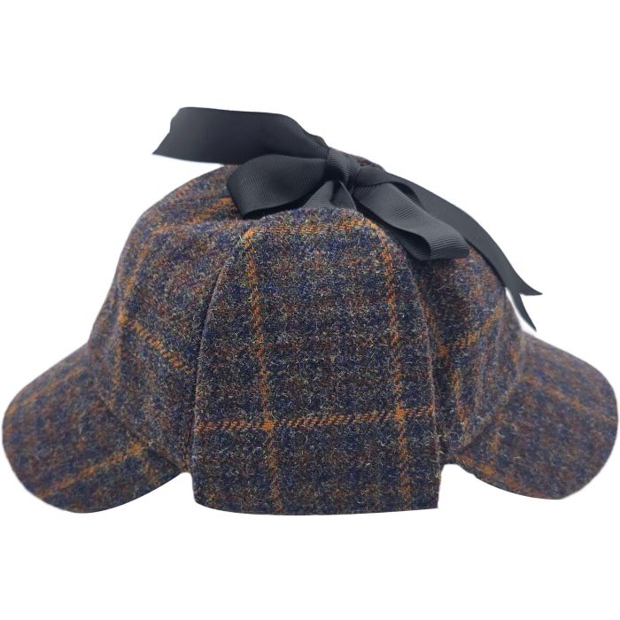 Sherlock Holmes Deerstalker Houndstooth Hat