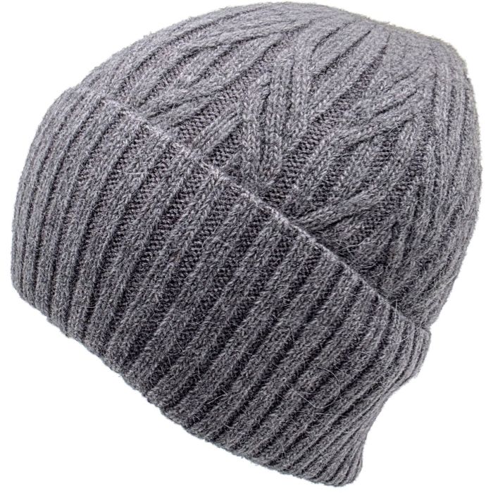 Classic Knitted Angora Beanie