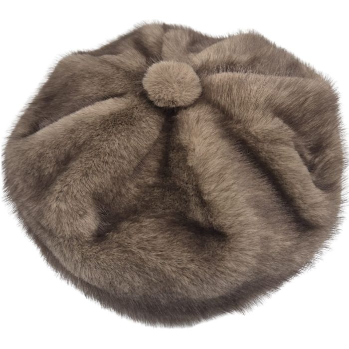 Winter Soft Faux Fur Beret