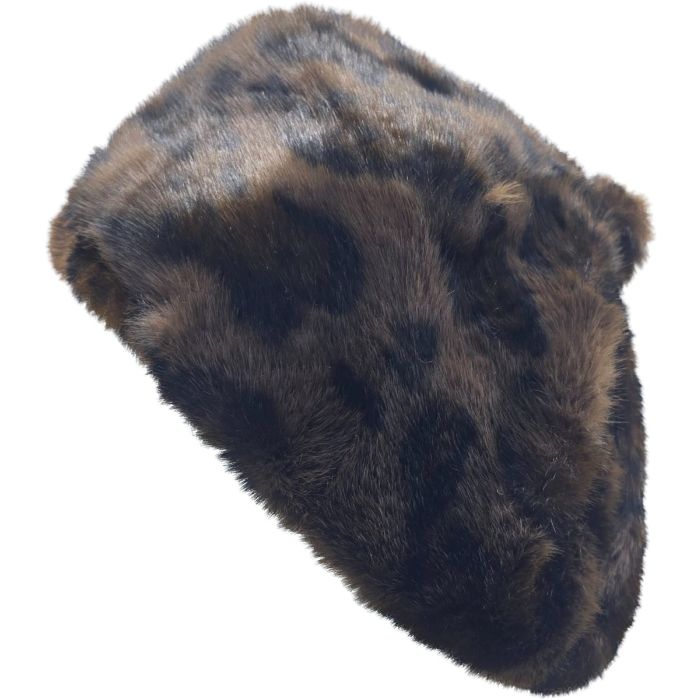 Winter Soft Faux Fur Beret