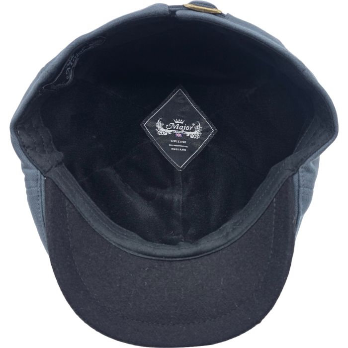 Plain Newsboy Cap with Contrast Peak