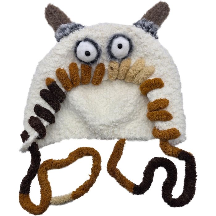 Fluffy Monster Character Winter Trapper Hat