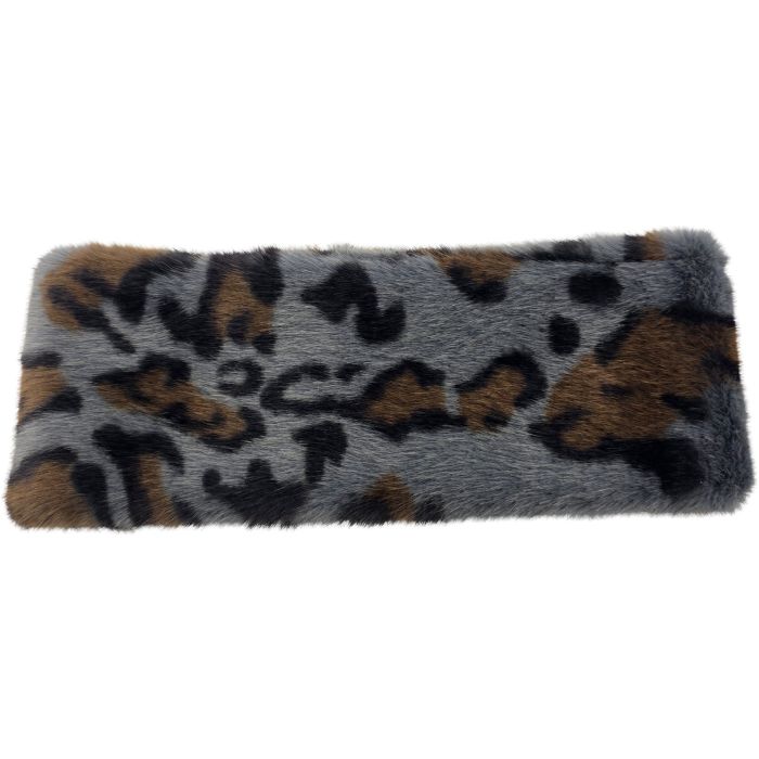 Soft Faux Fur Leopard Headband