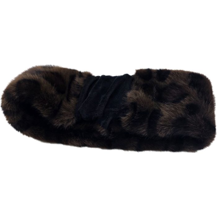 Soft Faux Fur Leopard Headband