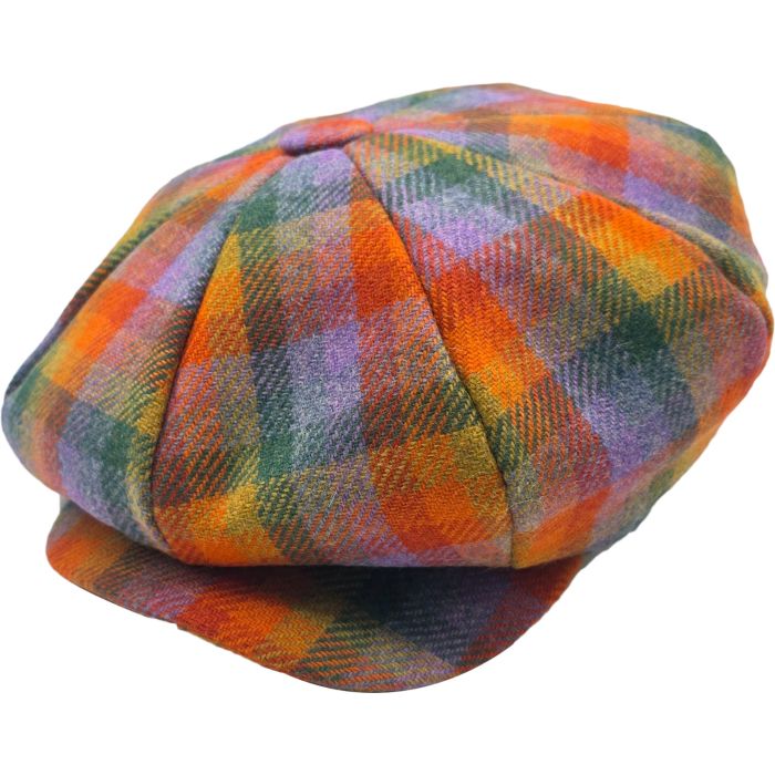 Multi-Colour Big Apple Newsboy Cap
