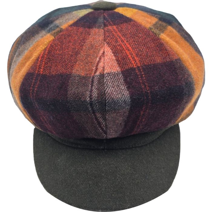 Patchwork Multi-Colour Women’s Newsboy Cap