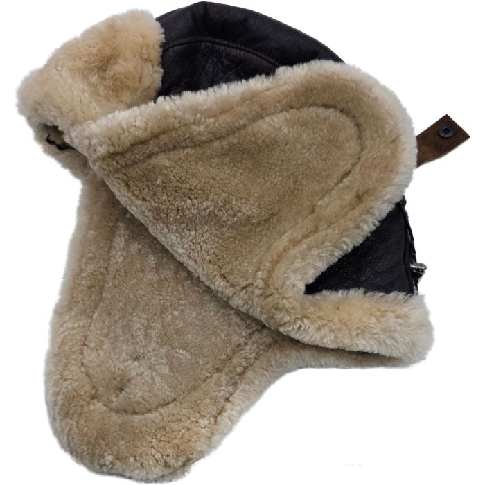 Genuine Leather Trapper Hat