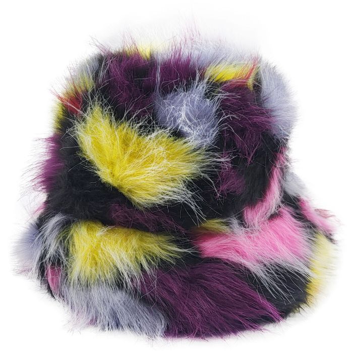 Stylish Faux Fur Bucket Hats