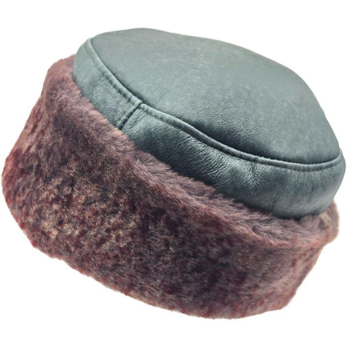 Handmade Leather Kubanka Hat