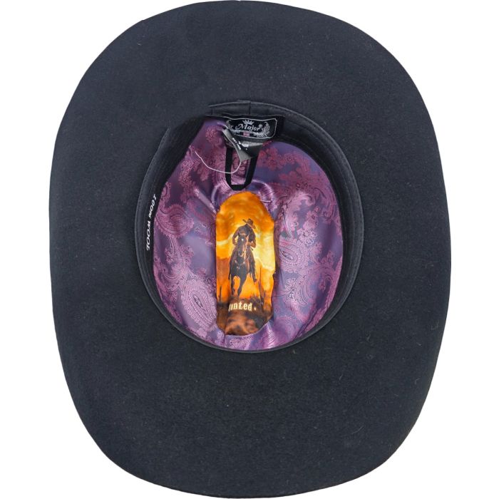 Classic Wool Felt Cowboy Hat