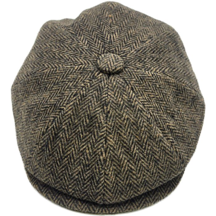 Classic Herringbone Newsboy Caps