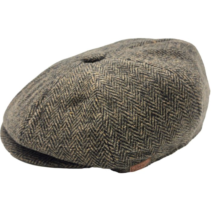 Classic Herringbone Newsboy Caps