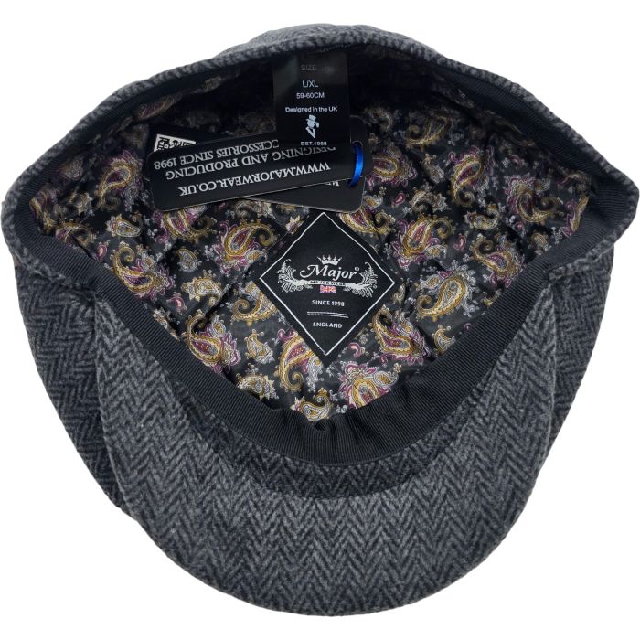 Classic Herringbone Newsboy Caps