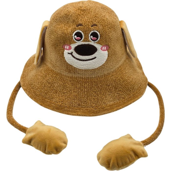 Novelty Dog Design Sun Bucket Hat