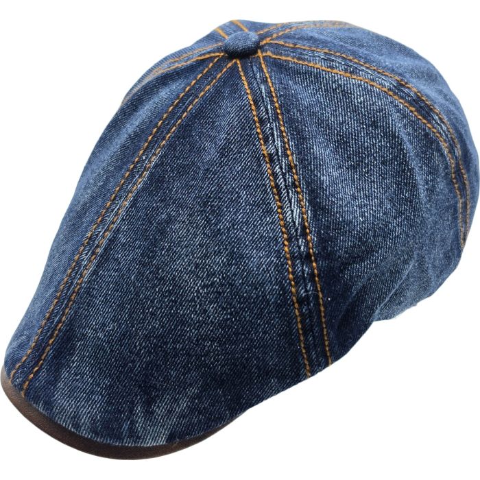 Denim Cotton Summer Flat Cap
