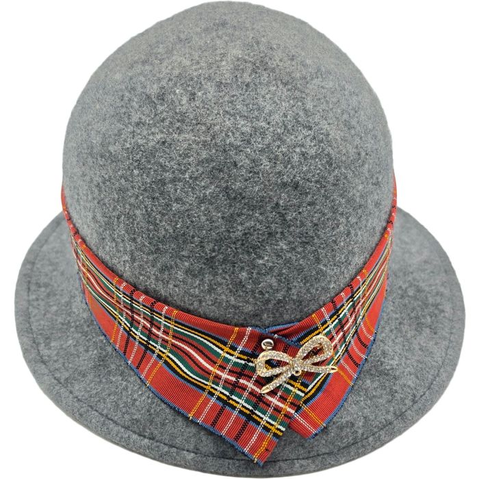 Women’s Vintage Wool Cloche Hat