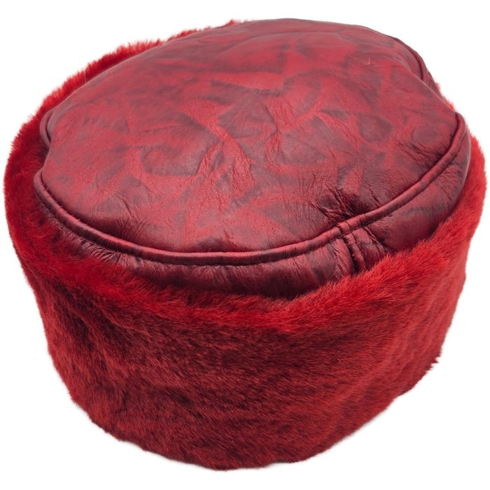 Handmade Leather Kubanka Hat