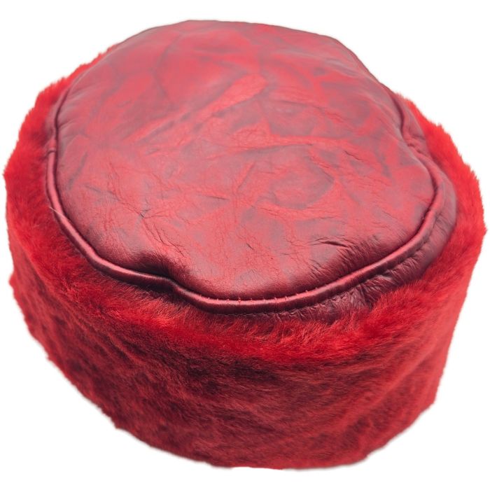 Handmade Leather Kubanka Hat