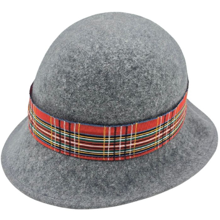 Women’s Vintage Wool Cloche Hat