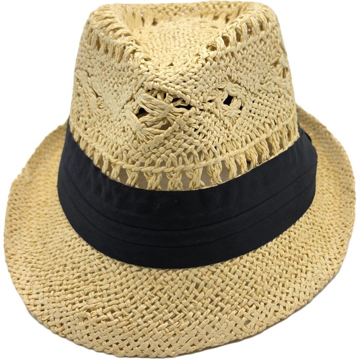 Summer Breathable Trilby Hat