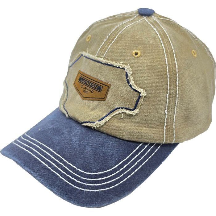 Casual London Stone Wash Baseball Cap