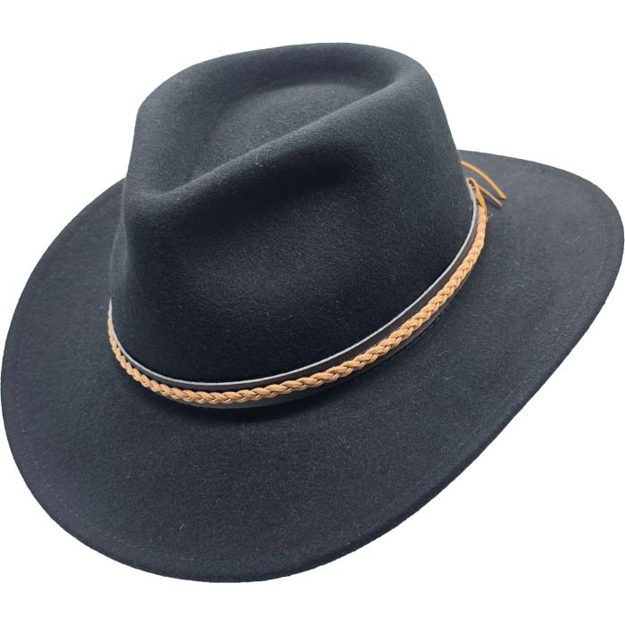 Classic Wool Felt Fedora Hat